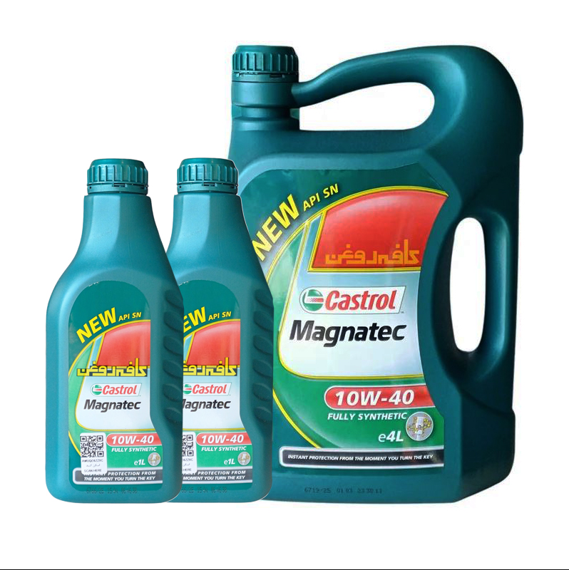 روغن موتور کاسترول مدل 10w40 SN حجم 6لیتر