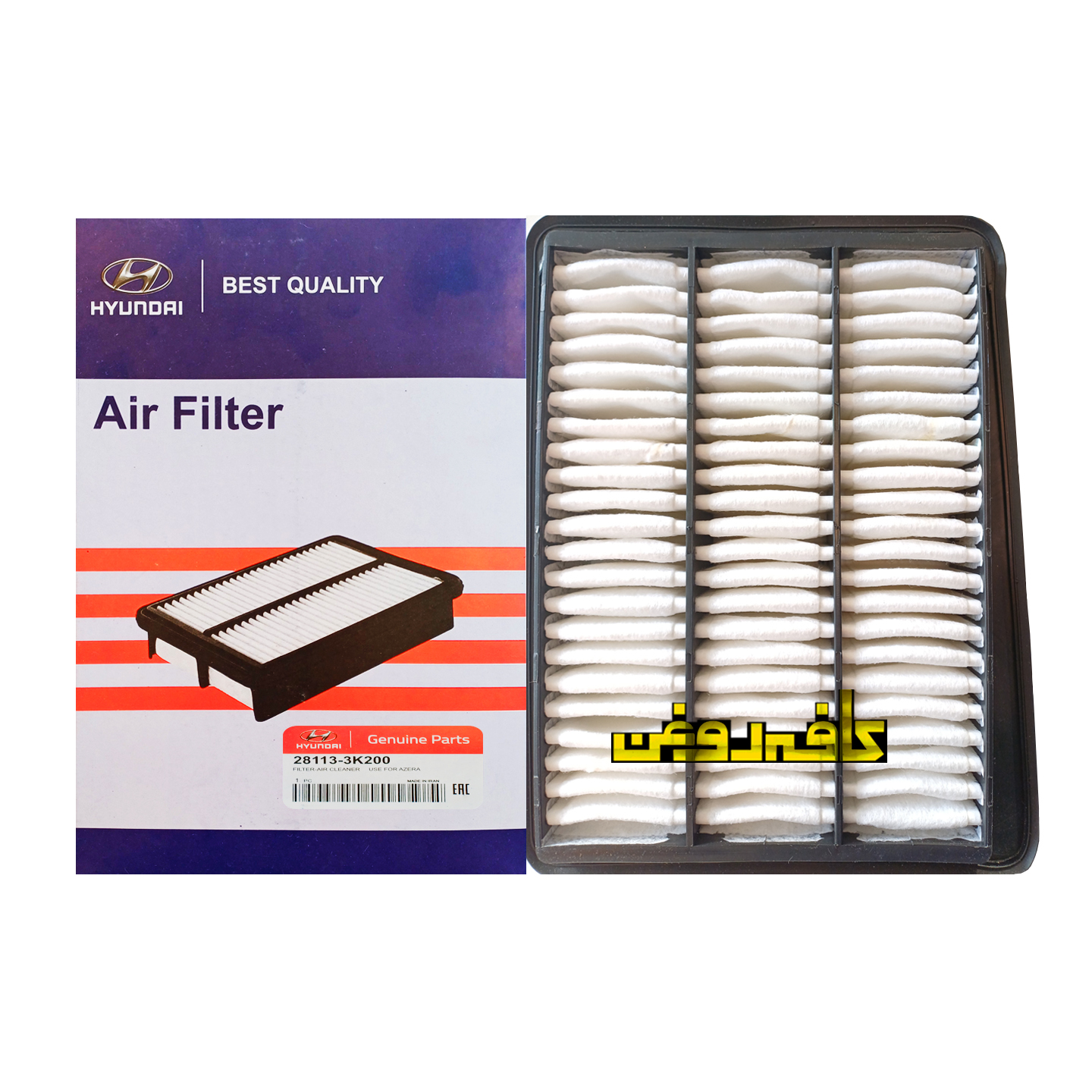 فیلتر هوا هیوندای آزرا قدیم/سوناتا 6سیلندر