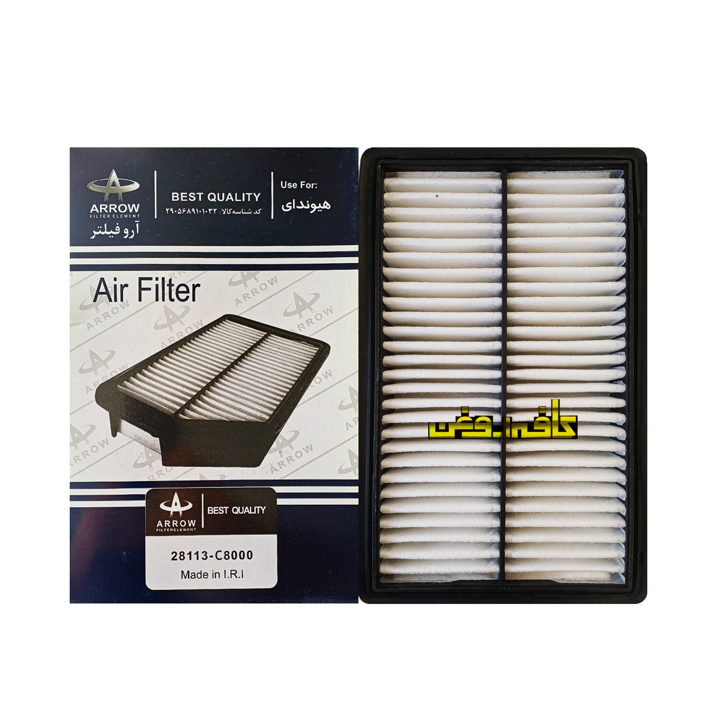فیلتر هوا i20 کرمان خودرو آرو